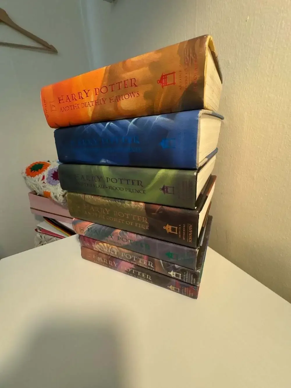 First edition Harry Potter Complete 7-Book Collection Hardcover Set by J.K. Rowl